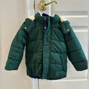 Gap Green Cold Control Max Puffer Jacket